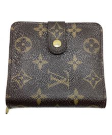 LOUIS VUITTON（ルイ ヴィトン）の古着「2つ折り財布」｜ブラウン