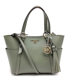 MICHAEL KORS（マイケルコース）の古着「2WAYショルダーバッグ」｜オリーブ