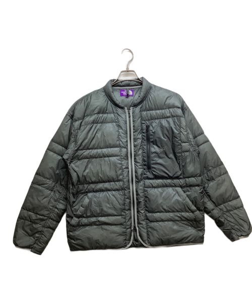 THE NORTHFACE PURPLELABEL（ザ・ノースフェイス パープルレーベル）THE NORTHFACE PURPLELABEL (ザ・ノースフェイス パープルレーベル) ダウンジャケット グレー サイズ:Lの古着・服飾アイテム