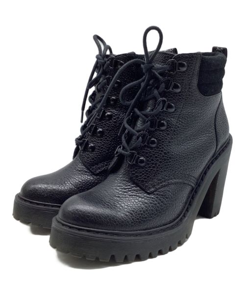 Dr.Martens（ドクターマーチン）Dr.Martens (ドクターマーチン) ヒールブーツ ブラック サイズ:EU:38の古着・服飾アイテム