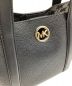 中古・古着 MICHAEL KORS (マイケルコース) 2WAYバッグ ブラック：15000円