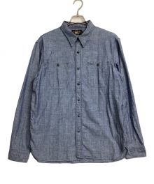 RRL（ダブルアールエル）の古着「デニムシャツ」｜ネイビー