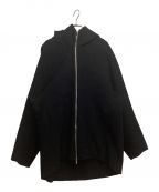 ATTACHMENTアタッチメント）の古着「DOUBLE FAVE BEAVER CLOTH HOODED PARKA COAT」｜ブラック