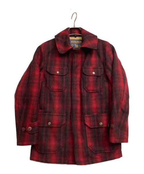 WOOLRICH（ウールリッチ）WOOLRICH (ウールリッチ) ハンティングジャケット レッド×ブラック サイズ:SIZE:USA XXS/EU XSの古着・服飾アイテム