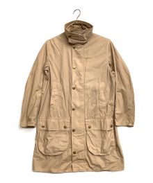 Barbour（バブアー）の古着「ステンカラーコート」｜ライトブラウン