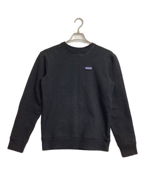 Patagonia（パタゴニア）Patagonia (パタゴニア) クルーネックスウェット ブラック サイズ:Sの古着・服飾アイテム