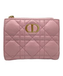 Dior（ディオール）の古着「2つ折り財布」｜ピンク