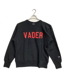 Champion REVERSE WEAVE×STAR WARS（チャンピオン リバース ウィーブ×スターウォーズ）の古着「クルーネックスウェット」｜ブラック×レッド