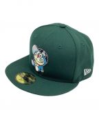 New Era×ドラえもんニューエラ×ドラエモン）の古着「キャップ」｜グリーン