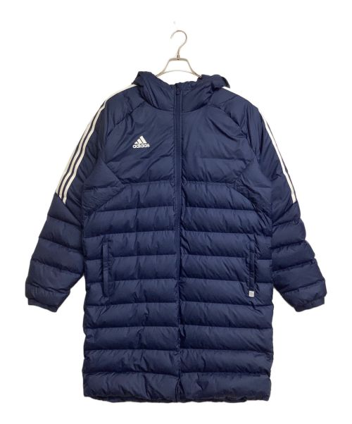 adidas（アディダス）adidas (アディダス) ベンチコート ネイビー サイズ:5XL 未使用品の古着・服飾アイテム