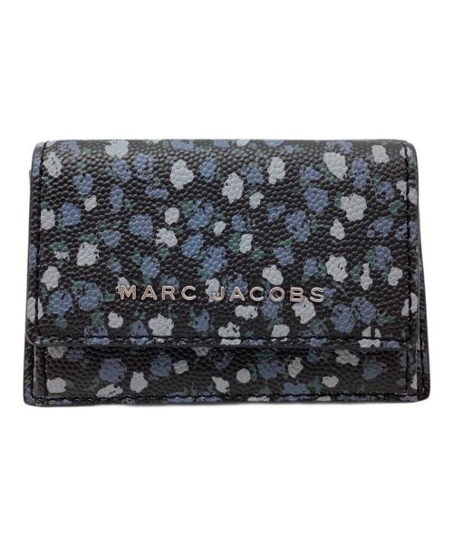 MARC JACOBS（マークジェイコブス）MARC JACOBS (マークジェイコブス) 財布 ブラック×ブルー 未使用品の古着・服飾アイテム