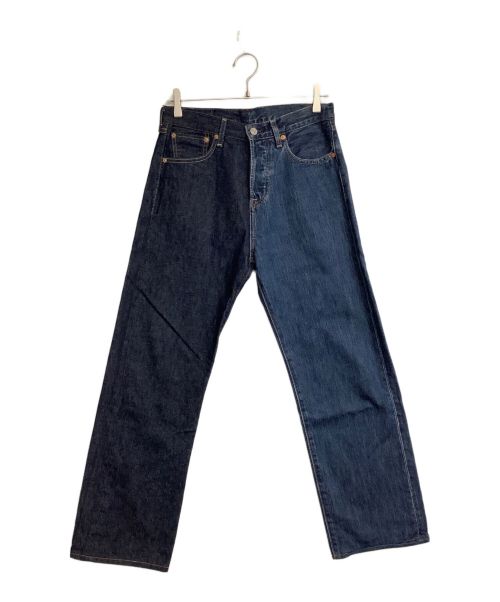 LEVI'S（リーバイス）LEVI'S (リーバイス) BEAMS (ビームス) HALF & HALF COLLECTIONデニムパンツ インディゴ サイズ:W30×L32の古着・服飾アイテム