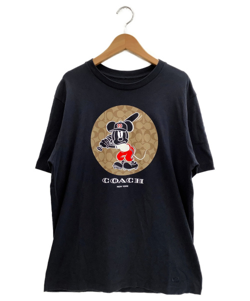 中古 古着通販 Coach Disey コーチ ディズニー プリントtシャツ ブラック サイズ M ブランド 古着通販 トレファク公式 Trefac Fashion