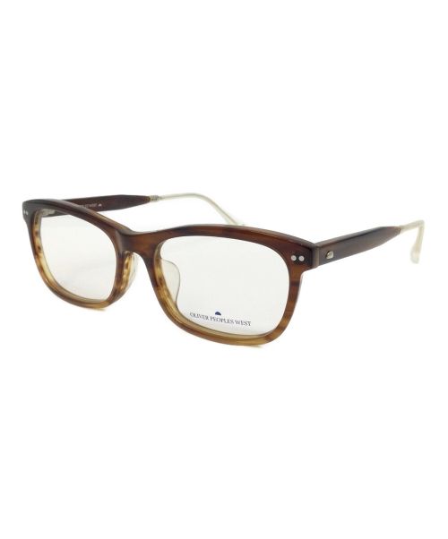 OLIVER PEOPLES WEST（オリバーピープルズウエスト）OLIVER PEOPLES WEST (オリバーピープルズウエスト) アニタ(ANITA) / 眼鏡フレーム ブラウン サイズ:53□17-145の古着・服飾アイテム