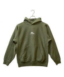 NIGOLD×FUTURA LABORATORIES（ニゴールド×フューチュラ ラボラトリーズ）の古着「プルオーバーパーカー」｜オリーブ