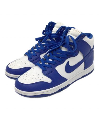 【中古・古着通販】NIKE (ナイキ) ハイカットスニーカー ホワイト