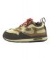 NIKE (ナイキ) Travis Scott (トラヴィス スコット) ローカットスニーカー ブラウン サイズ:UK9.5、EUR27、cm16、BR26、CN160(2.5) 未使用品：8800円