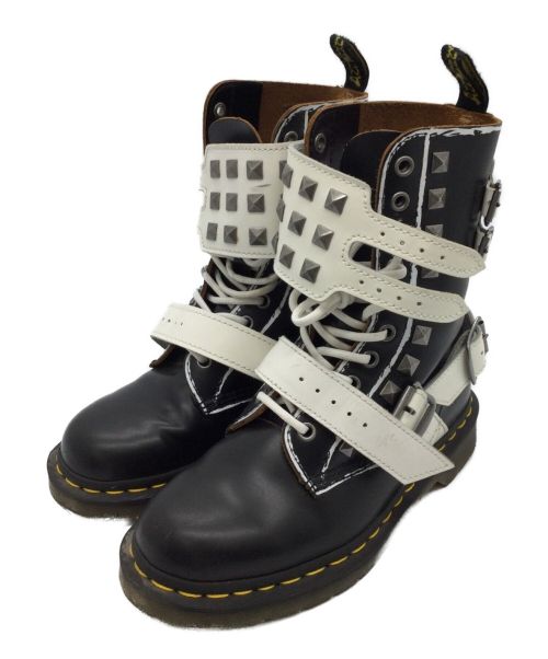 Dr.Martens（ドクターマーチン）Dr.Martens (ドクターマーチン) スタッズブーツ ブラック サイズ:UK4、USM5、EU37、USL6の古着・服飾アイテム