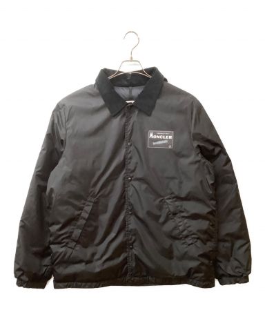 【中古・古着通販】MONCLER (モンクレール) FRAGMENT (フラッグメント) コーチジャケット ブラック サイズ:4｜ブランド・古着通販  トレファク公式【TREFAC FASHION】スマホサイト