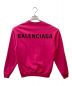 BALENCIAGA (バレンシアガ) スウェット ピンク サイズ:XS：25000円