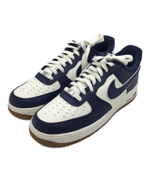 NIKE（ナイキ）NIKE (ナイキ) AIR FORCE 1 '07 LV8 ネイビー×ホワイト サイズ:UK11、EUR46、BR44、CN300(2.5) 未使用品の古着・服飾アイテム