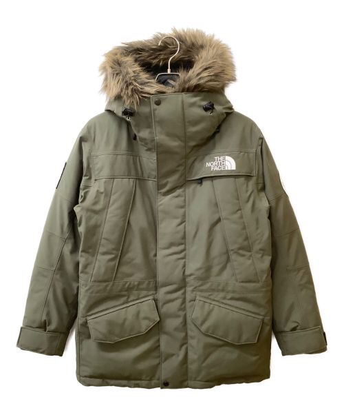 THE NORTH FACE（ザ ノース フェイス）THE NORTH FACE (ザ ノース フェイス) ダウンジャケット カーキ サイズ:Mの古着・服飾アイテム