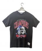 KITH×NFLキス×エヌエフエル）の古着「NFL Vintage Tee」｜ブラック×レッド