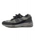 NEW BALANCE (ニューバランス) スニーカー 991 BLACK/GREY ブラック×グレー サイズ:USA7.5、UK7、EUR40.5：20000円