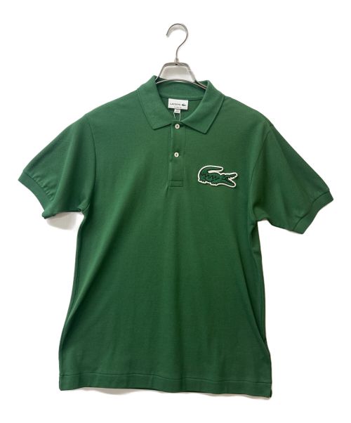 LACOSTE（ラコステ）LACOSTE (ラコステ) ビッグクロックヴィンテージポロシャツ グリーン サイズ:M 未使用品の古着・服飾アイテム