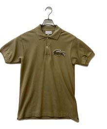 LACOSTE（ラコステ）の古着「ビッグクロックヴィンテージポロシャツ」｜ベージュ