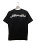 MSGM (エムエスジーエム) ロゴプリントTシャツ ブラック サイズ:M：5000円