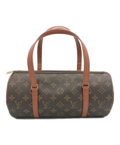 LOUIS VUITTON（ルイ ヴィトン）LOUIS VUITTON (ルイ ヴィトン) パピヨン(旧)GM ハンドバッグ ブラウン×ベージュの古着・服飾アイテム