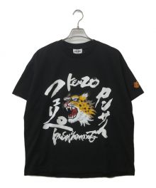 KENZO×KANSAI YAMAMOTO（ケンゾー×カンサイ ヤマモト）の古着「プリントTシャツ」｜ブラック