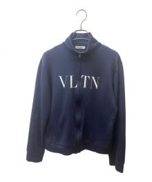 VALENTINO（ヴァレンティノ）の古着「ロゴトラックジャケット」｜ネイビー