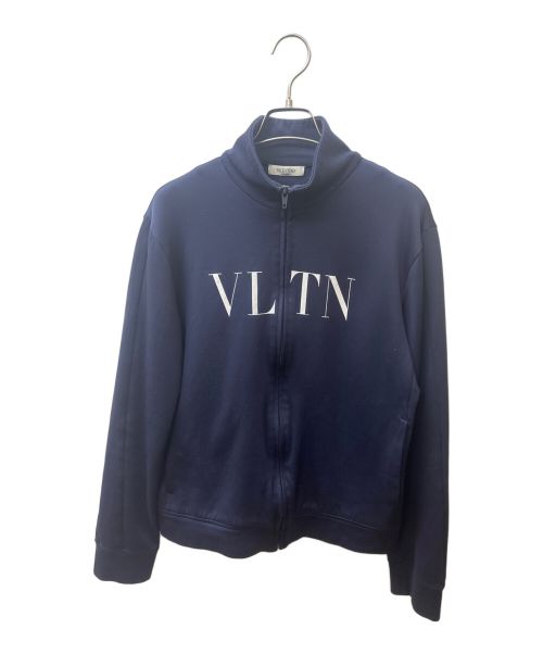 VALENTINO（ヴァレンティノ）VALENTINO (ヴァレンティノ) ロゴトラックジャケット ネイビー サイズ:Mの古着・服飾アイテム