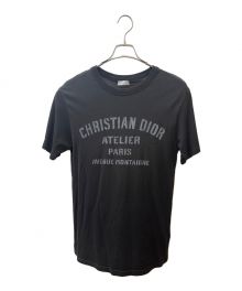 Dior（ディオール）の古着「アトリエロゴプリントｔシャツ」｜ブラック