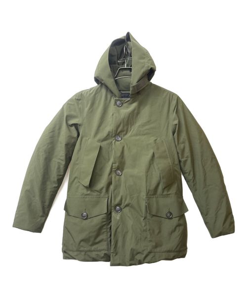 WOOLRICH（ウールリッチ）WOOLRICH (ウールリッチ) TETON フーディダウンジャケット オリーブ サイズ:USA XXS、EU XSの古着・服飾アイテム