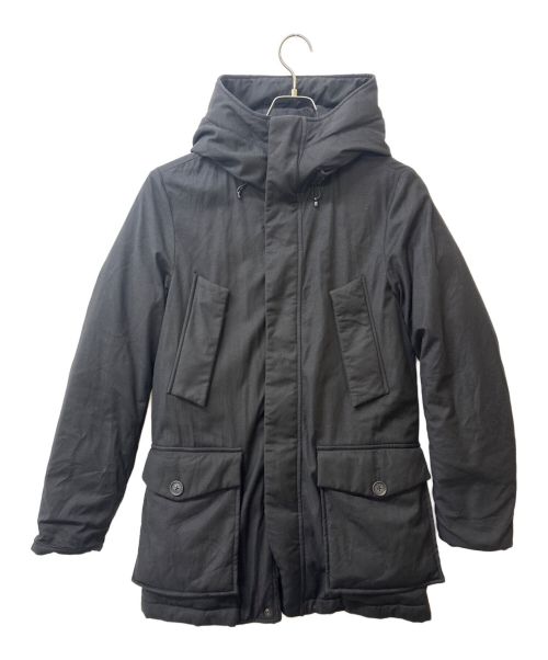 WOOLRICH（ウールリッチ）WOOLRICH (ウールリッチ) シルク混ウールダウンジャケット ブラック サイズ:USA XXS、EU XSの古着・服飾アイテム