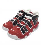 NIKEナイキ）の古着「AIR MORE UPTEMPO (GS)」｜レッド×ブラック