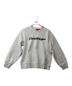 SUPREMEシュプリーム）の古着「Futura Logo Crewneck」｜グレー