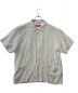 Supreme（シュプリーム）の古着「Mesh Panel Linen S/S SHIRT 24ss」｜ホワイト