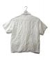 Supreme (シュプリーム) Mesh Panel Linen S/S SHIRT 24ss ホワイト サイズ:XXL：22000円