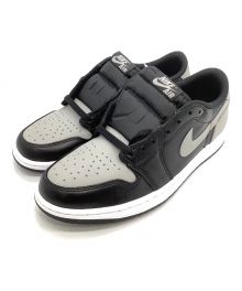 NIKE（ナイキ）の古着「Air Jordan 1 Retro Low OG "Shadow"　ローカットスニーカー」｜ブラック×グレー