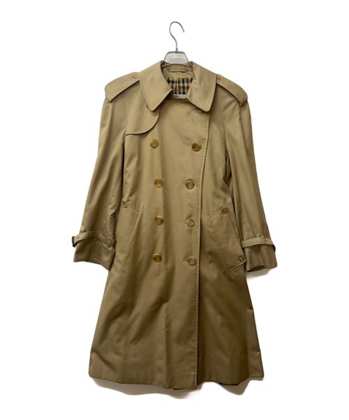 Aquascutum（アクアスキュータム）Aquascutum (アクアスキュータム) トレンチコート ベージュ サイズ:UK36の古着・服飾アイテム