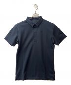 ZERO HALLIBURTONゼロハリバートン）の古着「CARAT Polo Shirts with Collor Band」｜ネイビー