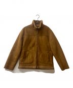 UNIVERD72ユニバード72）の古着「REVERSIBLE FAKE MOUTON JACKET」｜ブラウン