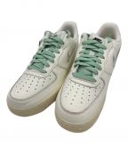 NIKEナイキ）の古着「AIR FORCE 1 '07 PRM VNTG SAIL/SAIL-ENAMEL GREEN-ALPHA ORANGE」｜ホワイト