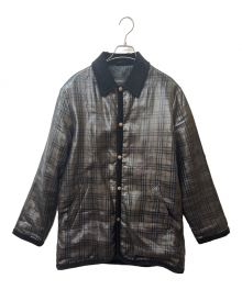 BURBERRY BLACK LABEL（バーバリーブラックレーベル）の古着「ステンカラーコート」｜ブラック