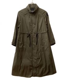 MONCLER（モンクレール）の古着「lin matte nylon leger long coat」｜カーキ