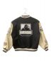 X-LARGE (エクストララージ) OG LOGO VARSITY JACKET ブラック×ベージュ サイズ:XL：12000円